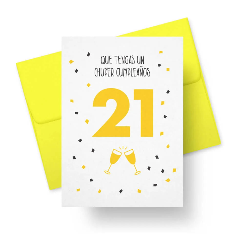 Que tengas un chuper cumpleaños