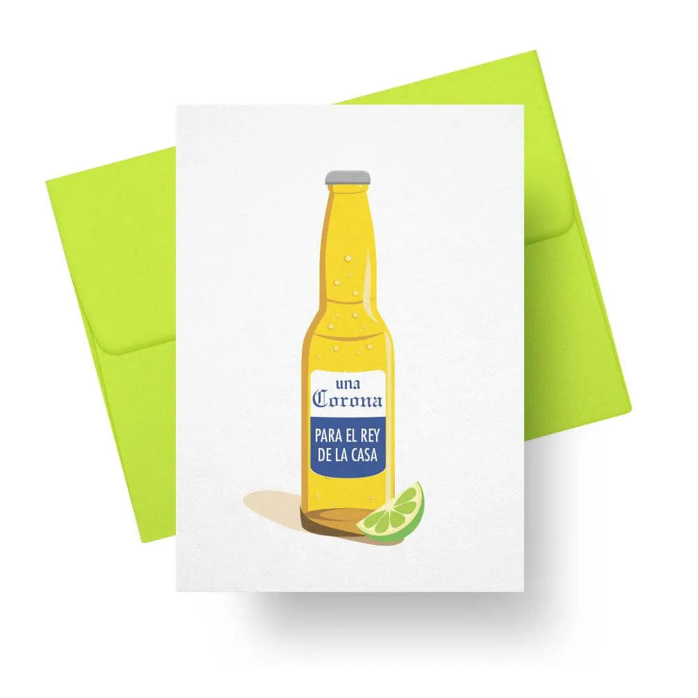 Corona Para El Rey - Spanish fathers day card