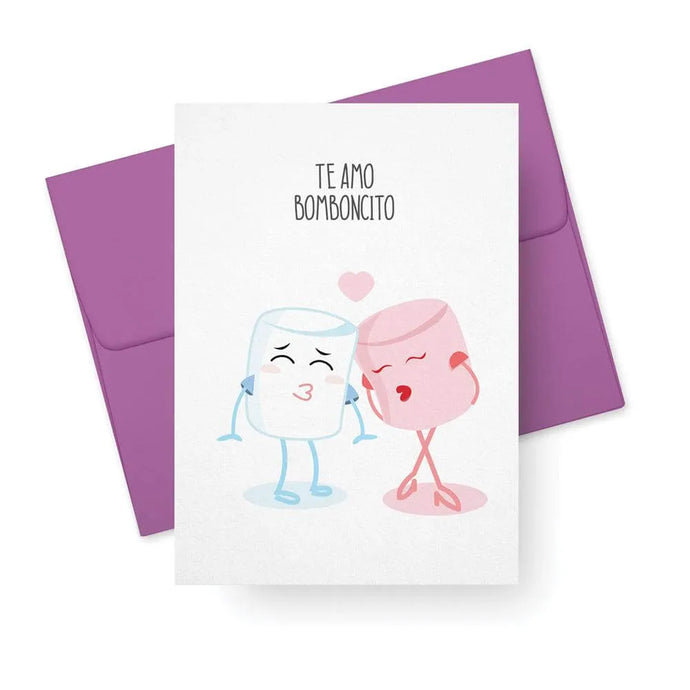Bomboncito greeting card