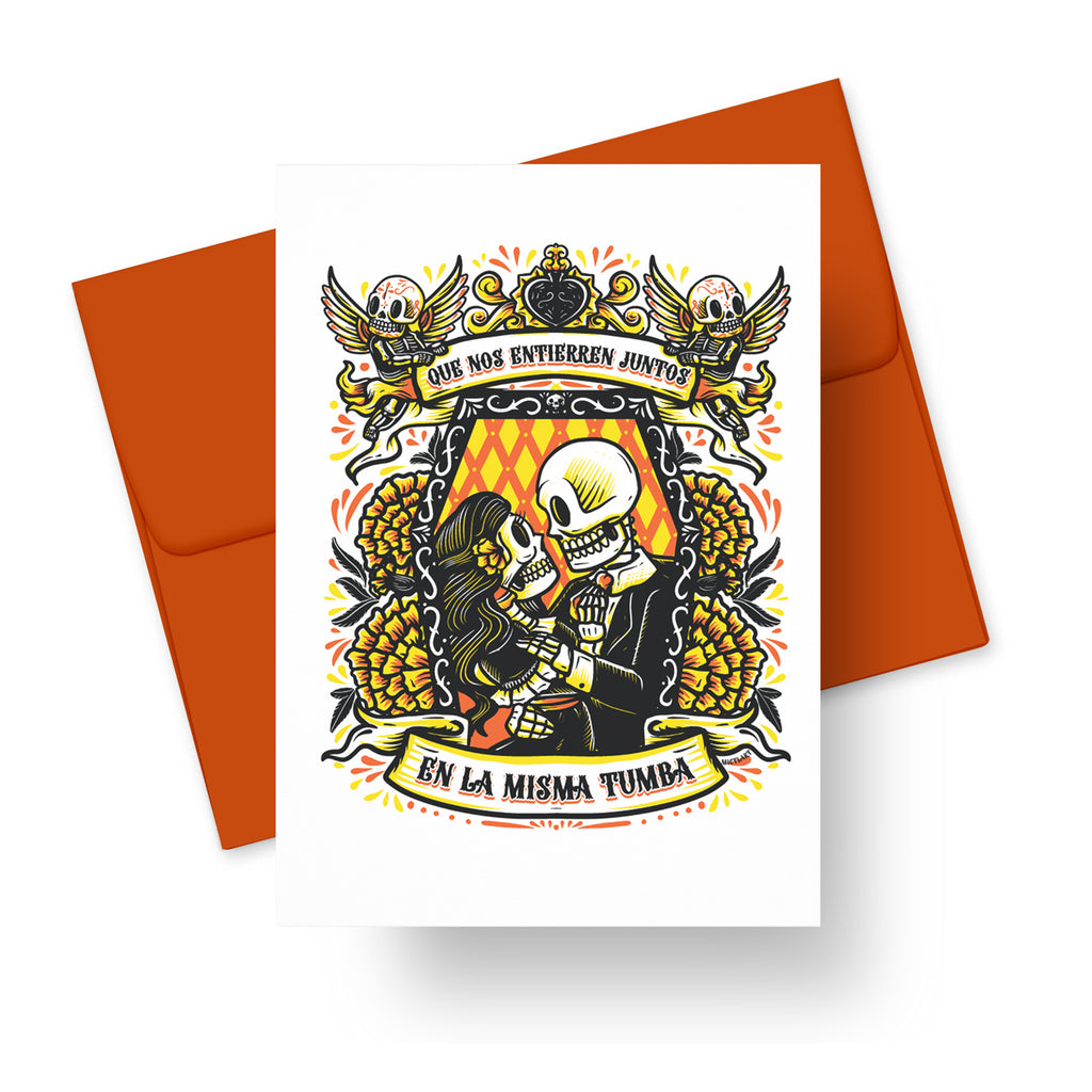 Que nos entierren juntos, en la misma tumba Paper Tacos Spanish