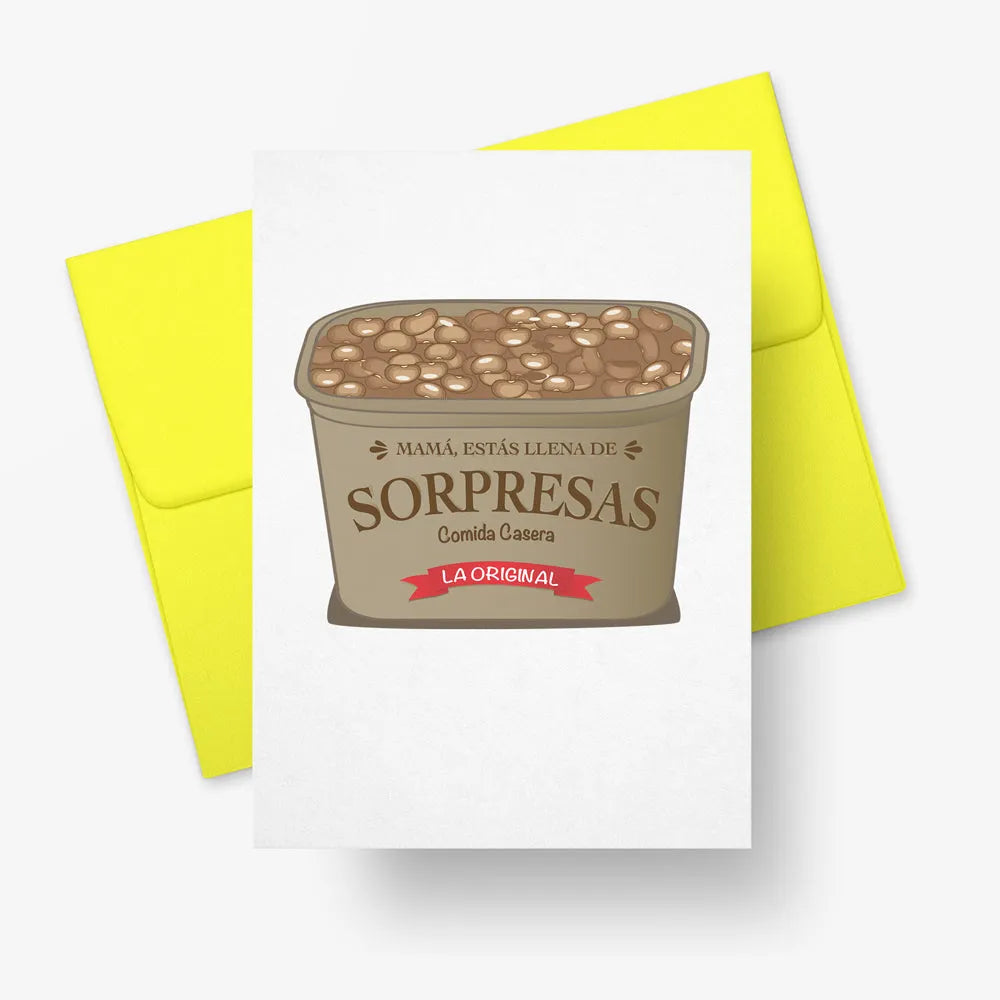 Mamá estas llena de sorpresas