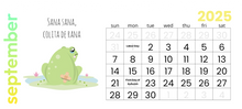 2025 Paper Tacos® Desk Calendar