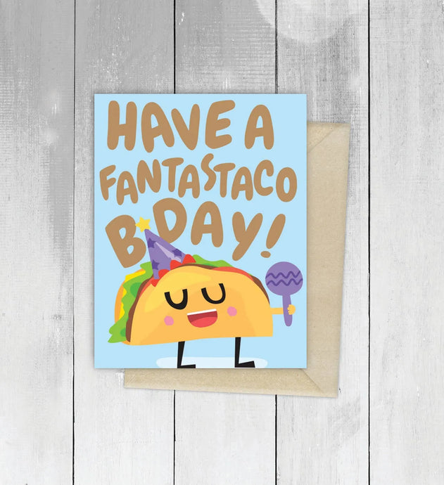 Fantastaco Birthday Spanish Greeting Card