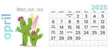 2025 Paper Tacos® Desk Calendar