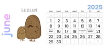 2025 Paper Tacos® Desk Calendar