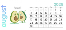 2025 Paper Tacos® Desk Calendar