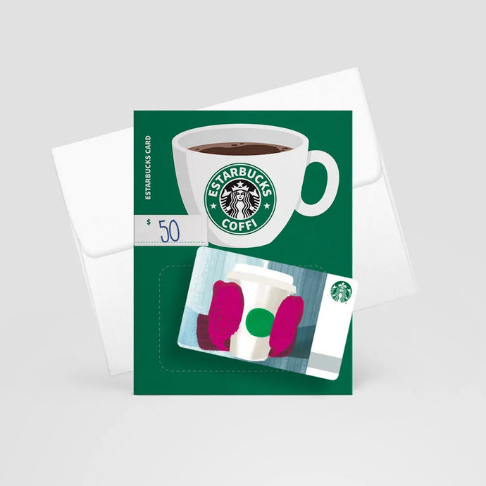 Estarbucks Coffi - Starbucks Gift Card Holder