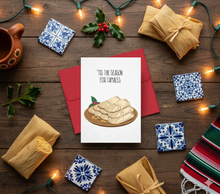 Tamales Christmas Card