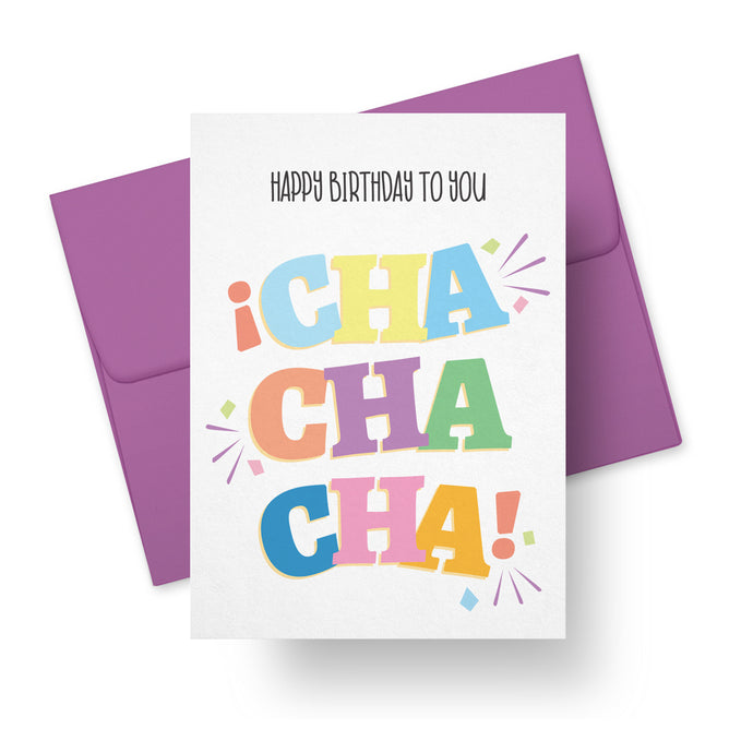 Happy Birthday Cha Cha Cha