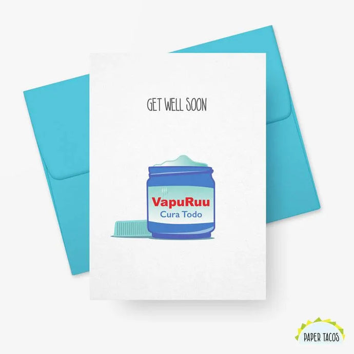 Get Well Soon Spanish Greeting Card