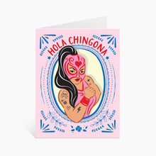 Hola Chingona - Spanish greeting card