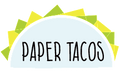 Paper Tacos Spanish Greeting Cards