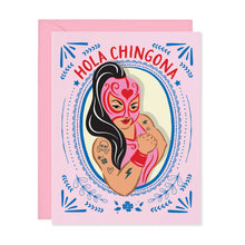 Hola Chingona - Spanish greeting card