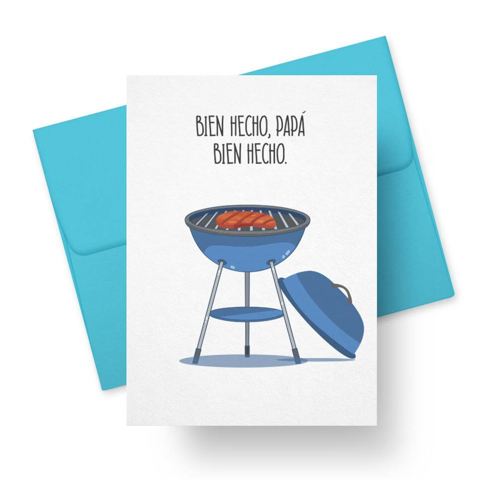 Bien Hecho Papá - Spanish fathers day card